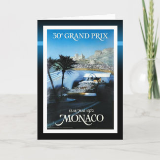 Monaco Grand Prix Card
