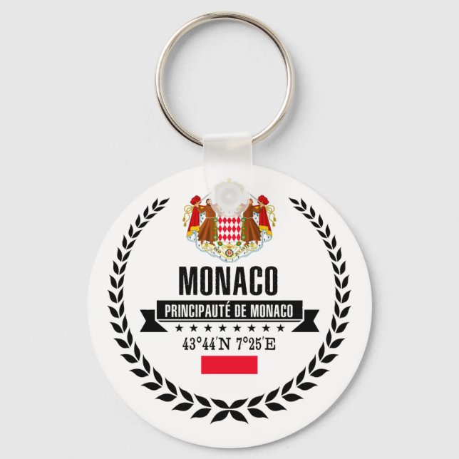 Monaco Keychain (Front)