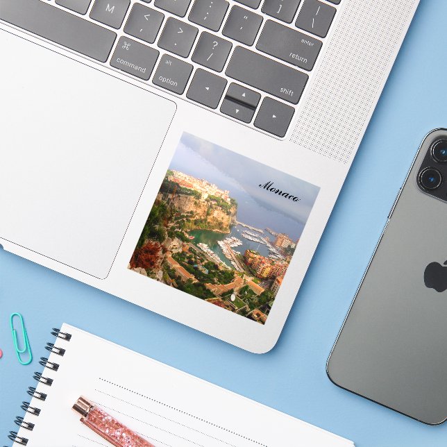 Monaco Magnet (Laptop w/ iPhone)