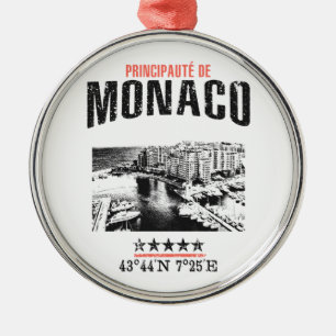 Monaco Metal Ornament