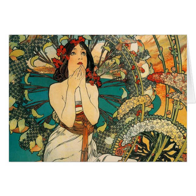 Monaco Monte Carlo Alphonse Mucha (Front Horizontal)