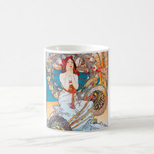 Monaco, Monte-Carlo, Mucha Coffee Mug