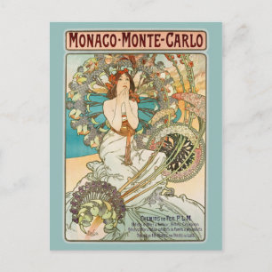 Monaco Monte-Carlo Postcard