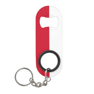 Monaco National Pride Patriotic Keychain Bottle Opener