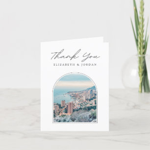 Monaco Photo Blank Thank You Card