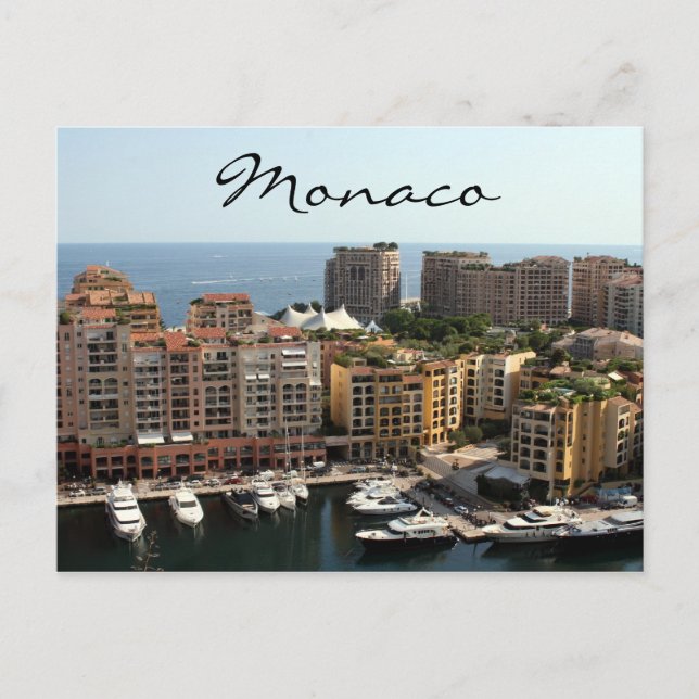 monaco residences postcard (Front)