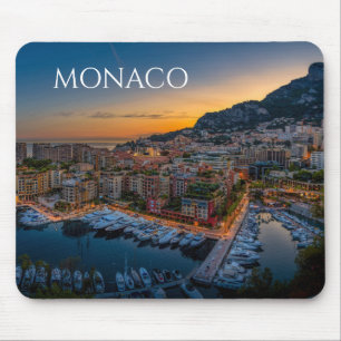 Monaco Souvenir Memento Mouse Pad