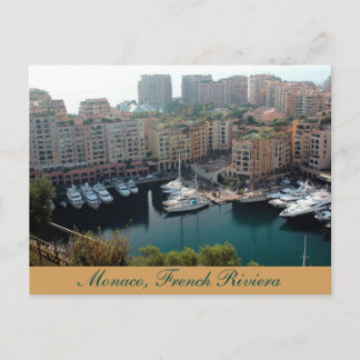 Monaco Yachts, Carte postale Côte d'Azur