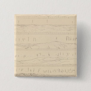 Monadnock, Adams, Owl's Head, New Hampshire 2 Inch Square Button