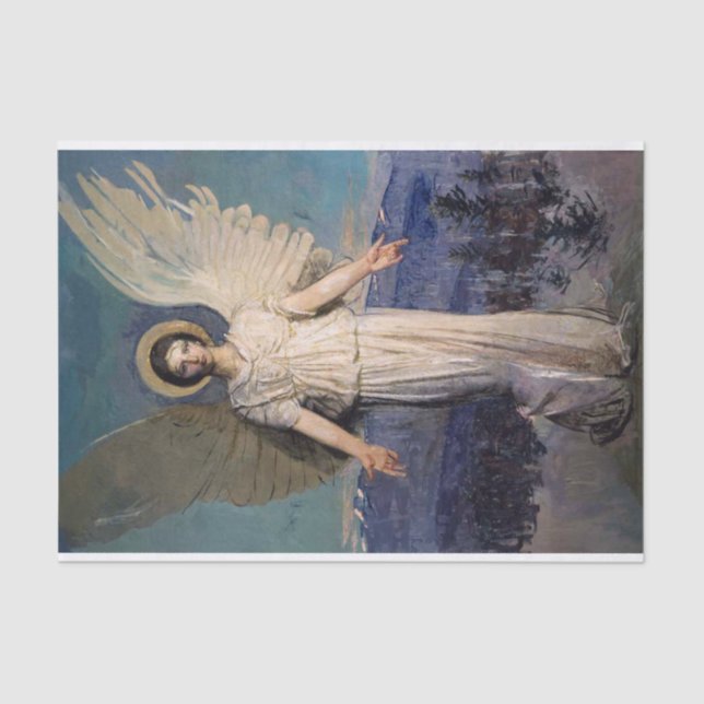 Monadnock Angel by Abbott Handerson Thayer Tissue Paper (Front)