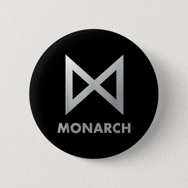 Monarch 2 Inch Round Button (Front)