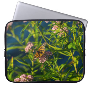 Monarch And Milkweed Laptop Sleeve