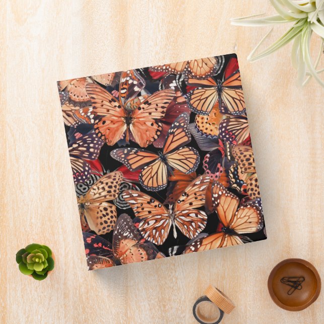Monarch Butterflies Binder (In Situ)