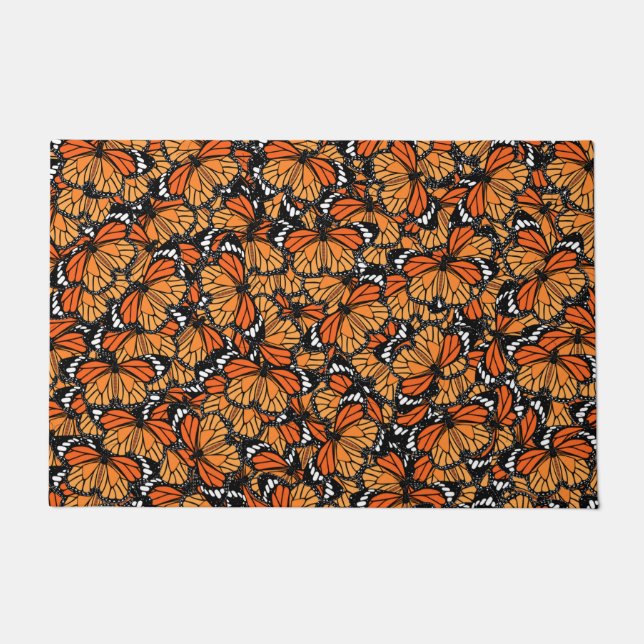 Monarch Butterflies Doormat (Front)