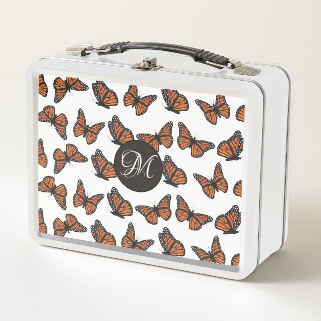Monarch Butterflies Lunch Box (Front)