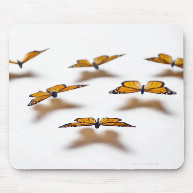 Monarch Butterflies Mouse Pad (Front)