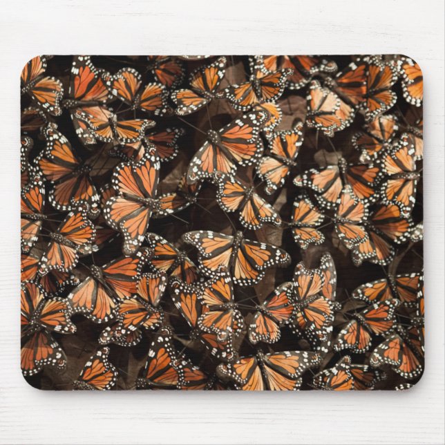 Monarch Butterflies Mouse Pad (Front)