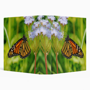 Monarch Butterflies on Binder Notebook