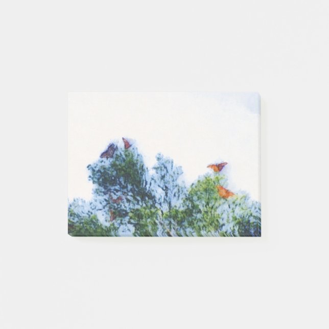 Monarch Butterflies Post-it Notes (Front)