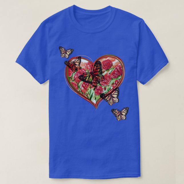 Monarch Butterflies T-Shirt (Design Front)