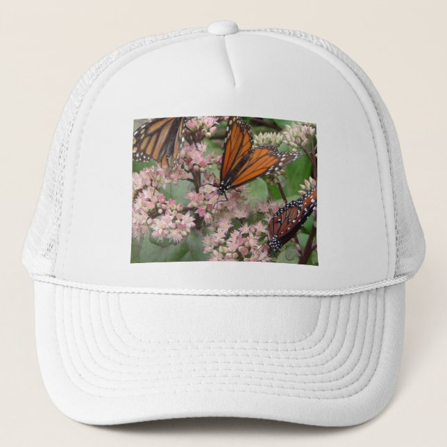 Monarch Butterflies Trucker Hat (Front)