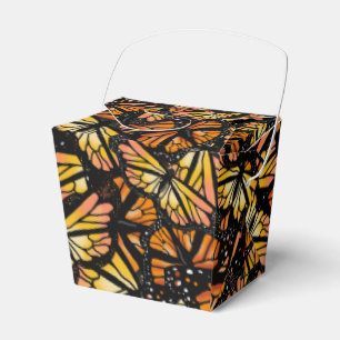 MONARCH BUTTERFLIES WINGS FAVOR BOX
