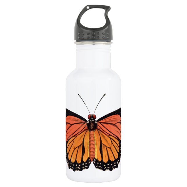Monarch Butterfly 532 Ml Water Bottle (Front)