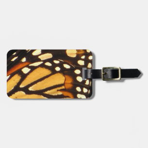 Monarch Butterfly Abstract Luggage Tag
