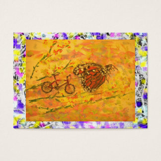 monarch butterfly and bicycle drip