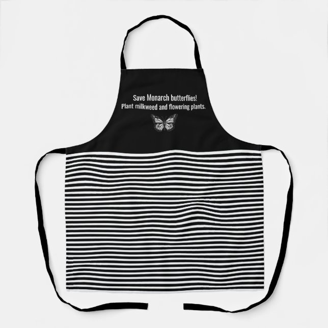 Monarch butterfly apron (Front)