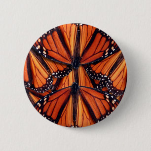 monarch butterfly art 2 inch round button
