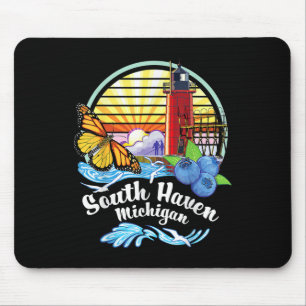 Monarch Butterfly Beach - South Haven Michigan Lig Mouse Pad
