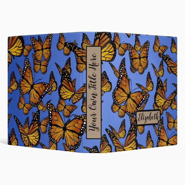 Monarch butterfly  binder (Background)