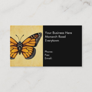 Monarch Butterfly Business Card