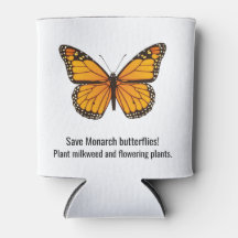 Monarch butterfly  can cooler