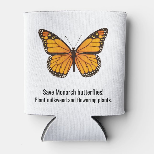 Monarch butterfly  can cooler (Front)