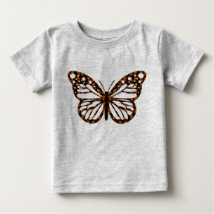 Monarch Butterfly Design - Baby Fine Jersey T-Shir T-Shirt
