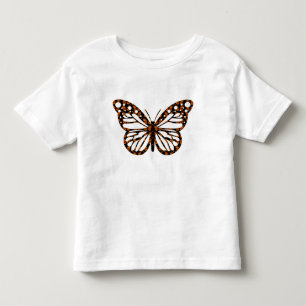 Monarch Butterfly Design - Toddler Fine Jersey T-S T-shirt