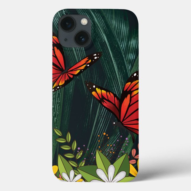 Monarch Butterfly Feb 6_21 Case-Mate iPhone Case (Back)
