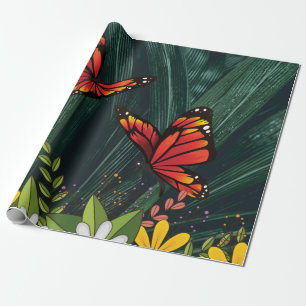 Monarch Butterfly Feb 6_21 Wrapping Paper