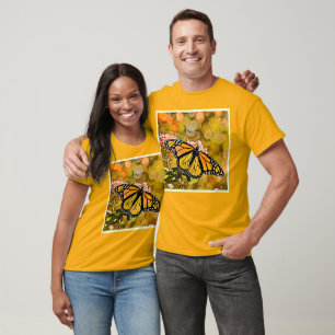 Monarch Butterfly Garden Art T-Shirt