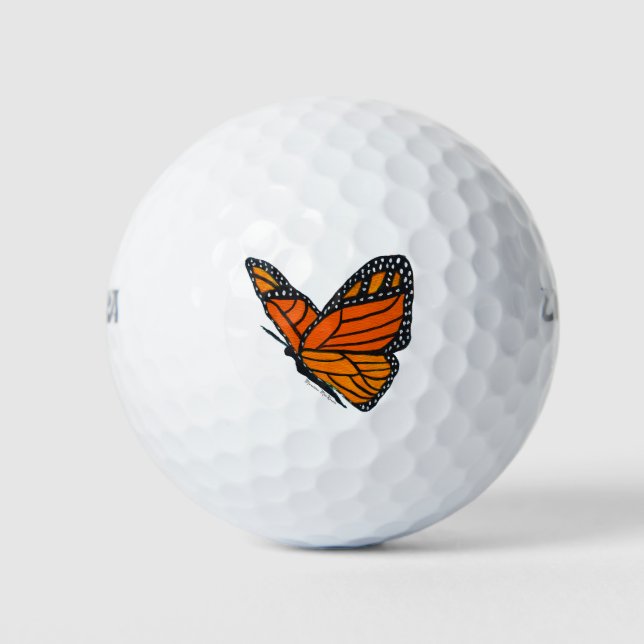 Monarch Butterfly Golf Balls (Front)