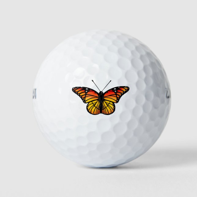 Monarch Butterfly Golf Balls (Front)