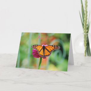 Monarch Butterfly Greeting Card