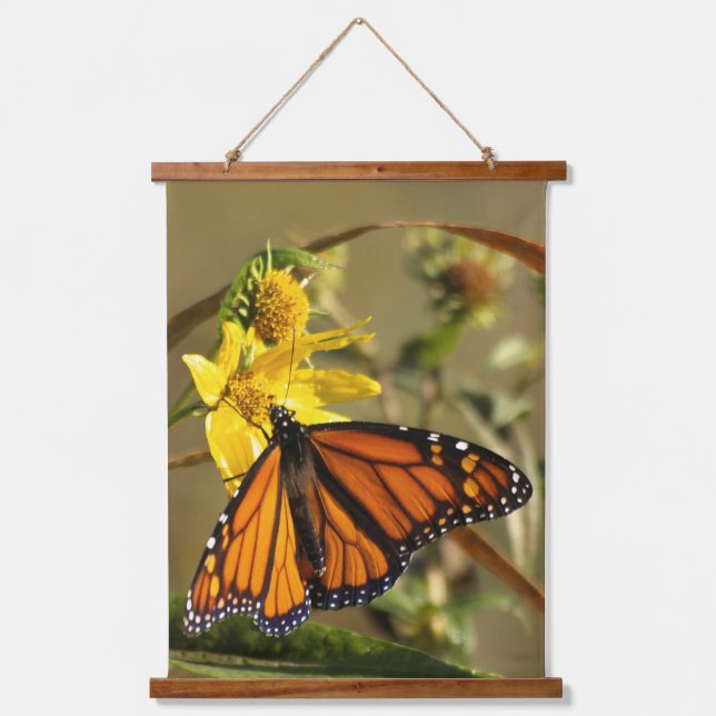 Monarch Butterfly Hanging Tapestry (Front)