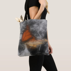 Monarch Butterfly In Partial Colour  Tote Bag