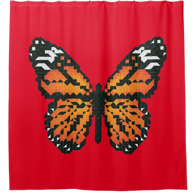 Monarch butterfly in polygon (Front)