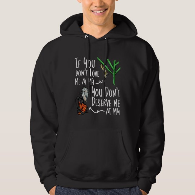 Monarch Butterfly Insect Collector Entomologist 3 Hoodie (Front)