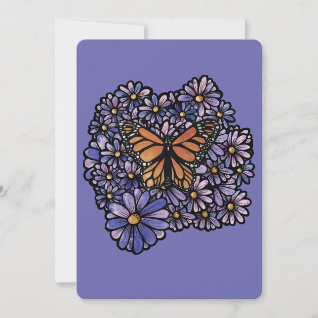 Monarch Butterfly                                  Invitation (Front)