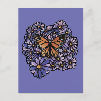 Monarch Butterfly                                  Invitation Postcard